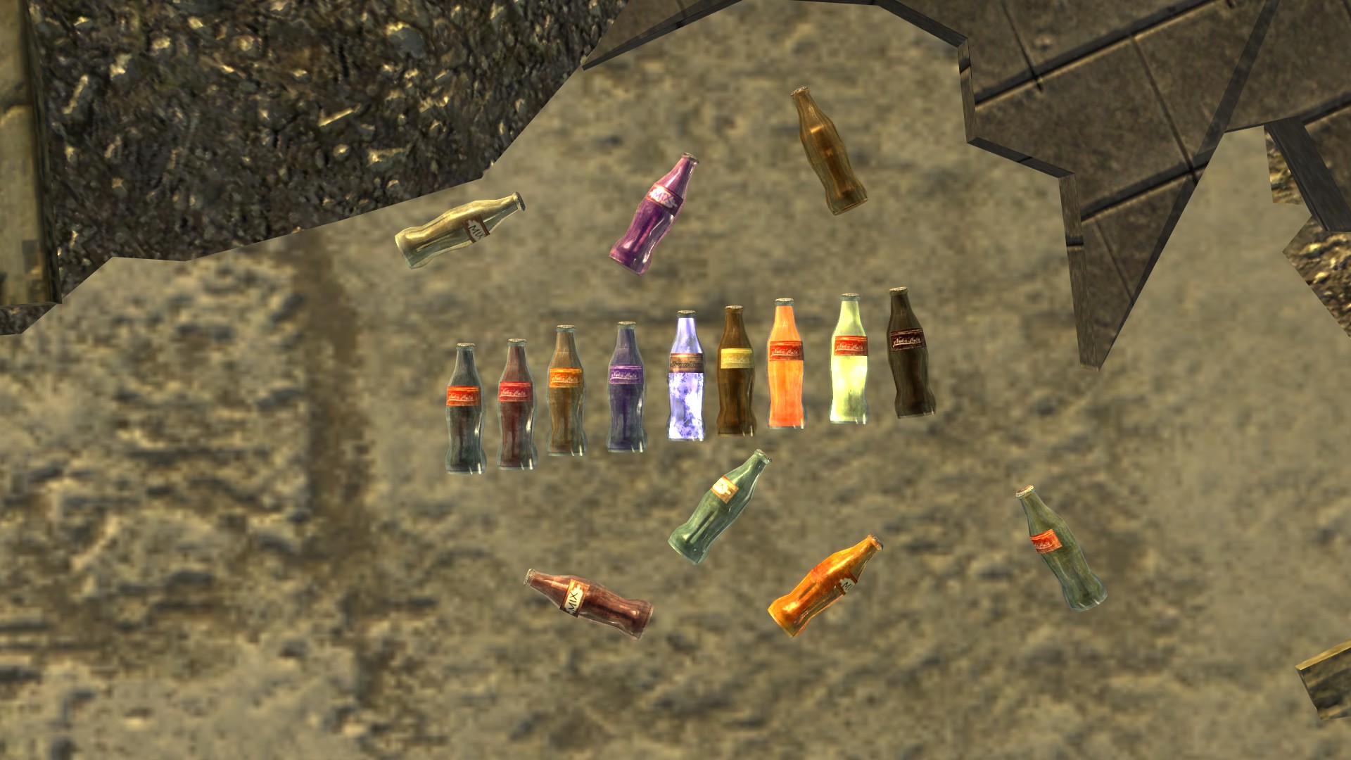 All of the variants of Nuka-Cola